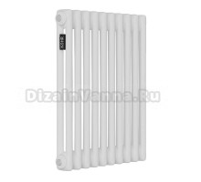 Радиатор стальной трубчатый Kohr Heim SRC01-2052/10 2 трубы, 10 секций, боковое проходное подключение, белый