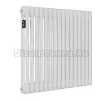 Радиатор стальной трубчатый Kohr Heim SRC01-2052/16 2 трубы, 16 секций, боковое проходное подключение, белый