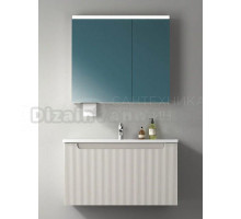 Мебель для ванной комнаты ARROW 80 подвесная, кремовая матовая