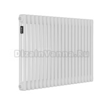 Радиатор стальной трубчатый Kohr Heim SRC01-2052/20 2 трубы, 20 секций, боковое проходное подключение, белый