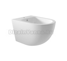 Биде подвесное Aqueduto Ovo OVO0310 глянцевое белое