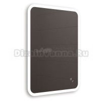 Зеркало MIXLINE "Колорит" ЭКОНОМ 600*800 (ШВ) сенсорный выкл, светодиодная подсветка, универс.крепеж