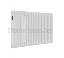 Радиатор стальной трубчатый Kohr Heim SRC01-2052/24 2 трубы, 24 секции, боковое проходное подключение, белый
