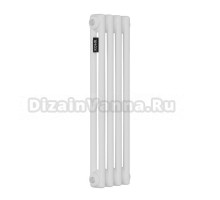 Радиатор стальной трубчатый Kohr Heim SRC01-2057/04 2 трубы, 4 секции, боковое проходное подключение, белый