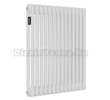 Радиатор стальной трубчатый Kohr Heim SRC01-2057/14 2 трубы, 14 секций, боковое проходное подключение, белый