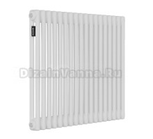 Радиатор стальной трубчатый Kohr Heim SRC01-2057/18 2 трубы, 18 секций, боковое проходное подключение, белый