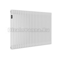 Радиатор стальной трубчатый Kohr Heim SRC01-2057/26 2 трубы, 26 секций, боковое проходное подключение, белый