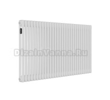 Радиатор стальной трубчатый Kohr Heim SRC01-2057/30 2 трубы, 30 секций, боковое проходное подключение, белый