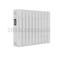 Радиатор стальной трубчатый Kohr Heim SRC01-3030/10 3 трубы, 10 секций, боковое проходное подключение, белый