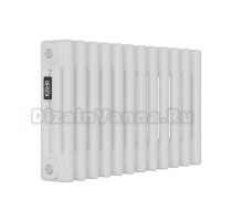 Радиатор стальной трубчатый Kohr Heim SRC01-3030/12 3 трубы, 12 секций, боковое проходное подключение, белый