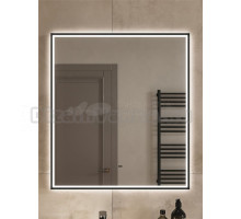 Зеркало EQUIL Forest 80 с подсветкой, черное