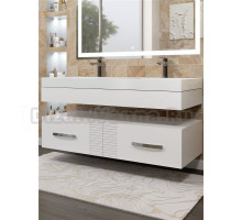 Подстолье для раковины Andrea Sozvezdie подвесное, 120 см, белая эмаль