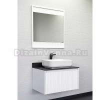 Мебель для ванной комнаты Comforty Марсель 75 подвесная, матовая белая, c раковиной Comforty T-Y9378