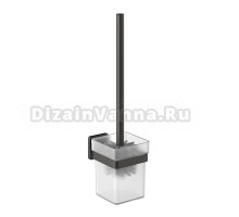 Ершик для унитаза Aqueduto Respingo RES1045 оружейная сталь