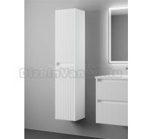 Шкаф-пенал для ванной Veneciana Alterno 35 L/R подвесной, матовый белый