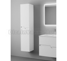 Шкаф-пенал для ванной Veneciana Veneto 35 L/R подвесной, матовый белый