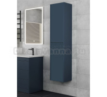 Шкаф-пенал для ванной Veneciana Nera 35 L/R подвесной, индиго