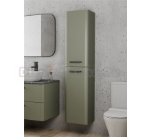 Шкаф-пенал для ванной Veneciana Tibr 35 L/R подвесной, олива