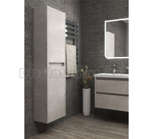 Шкаф-пенал для ванной Veneciana Muskat 35 L/R подвесной, светлый камень