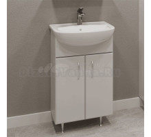 Тумба с раковиной Stella Polar Концепт 60 ЭКО, раковина Уют