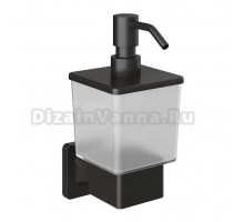 Дозатор для жидкого мыла Aqueduto Respingo RES0445 настенный, вороненая сталь