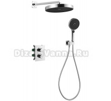 Душевая система скрытого монтажа, встраиваемый комплект для душа, с термостатом, ESKO