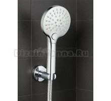 ESKO. Лейка для душа 3 режима, хромовое покрытие, ручная душ лейка