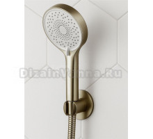 ESKO. Лейка для душа и ванны 3 режима, ручной душ, душевая лейка золото, гарантия 3 года