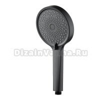 ESKO. Лейка для душа и ванны 3 режима, ручной душ, черная душевая лейка, гарантия 3 года