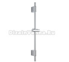 ESKO. Душевая стойка с плавающим держателем, хром, нержавеющая сталь, 5 лет гарантии