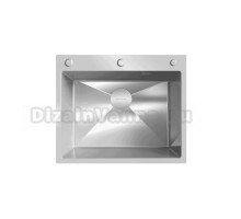 Комплект Ulgran STEEL US 600х500-001 с коландером, брашированная сталь