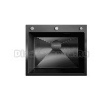 Комплект Ulgran STEEL US 600х500-003 с коландером, вороненая сталь