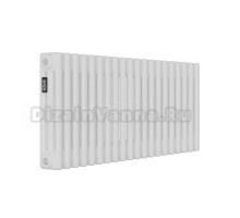 Радиатор стальной трубчатый Kohr Heim SRC01-3037/20 3 трубы, 20 секций, боковое проходное подключение, белый