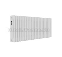 Радиатор стальной трубчатый Kohr Heim SRC01-3037/24 3 трубы, 24 секции, боковое проходное подключение, белый