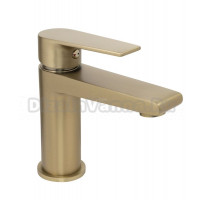 Смеситель для раковины Stella Polar Кламар S3011 матовое золото