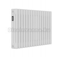 Радиатор стальной трубчатый Kohr Heim SRC01-3042/16 3 трубы, 16 секций, боковое проходное подключение, белый