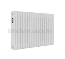 Радиатор стальной трубчатый Kohr Heim SRC01-3042/18 3 трубы, 18 секций, боковое проходное подключение, белый