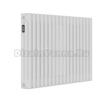 Радиатор стальной трубчатый Kohr Heim SRC01-3052/18 3 трубы, 18 секций, боковое проходное подключение, белый