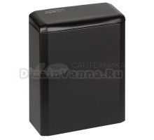 Мусорное ведро Mediclinics PP0006B 6 л, матовое черное