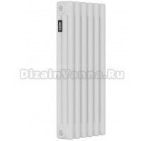 Радиатор стальной трубчатый Kohr Heim SRC01-3057/06 3 трубы, 6 секций, боковое проходное подключение, белый