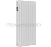 Радиатор стальной трубчатый Kohr Heim SRC01-3057/08 3 трубы, 8 секций, боковое проходное подключение, белый