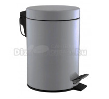 Мусорное ведро Mediclinics PP1312CS 12 л, матовая сталь