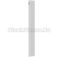 Радиатор стальной трубчатый Kohr Heim SRC01-3180/06 вертикальный, 3 трубы, 6 секций, дизайнерский, боковое проходное подключение, белый