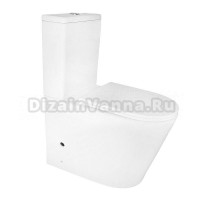 Унитаз-компакт напольный AZARIO Margo AZ-2125-UQ1 с микролифтом, безободковый