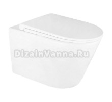 Унитаз подвесной AZARIO Lander AZ-2802E безободковый, с микролифтом