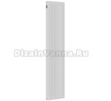 Радиатор стальной трубчатый Kohr Heim SRC01-3180/12 вертикальный, 3 трубы, 12 секций, дизайнерский, боковое проходное подключение, белый