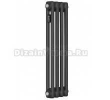 Радиатор стальной трубчатый Kohr Heim SRC01-2057/04DB 2 трубы, 4 секции, боковое проходное подключение, черный