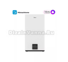 Накопительный водонагреватель Midea Flat MWH-3020-FED электрический, 30 л, настенный, универсальная ориентация, белый