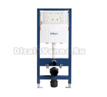 Инсталляция для унитаза BelBagno BB-101-M крепление к полу и стене, с шумоизоляцией