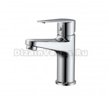 ESKO. Смеситель латунный на раковину хром, кран для ванной низкий латунь, 10 лет гарантии